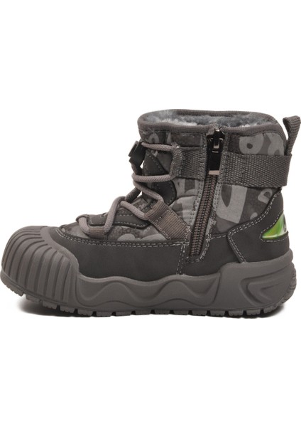 Gri Içi Kürklü Soğuğa Dirençli Kaymaz Erkek Çocuk Bot 22664 P fırsatları
