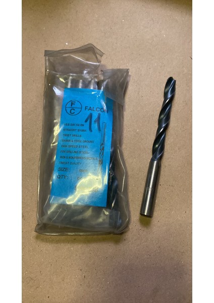 Matkap Ucu 11 mm Hss Demir - Çelik - Metal - Aliminyum 1 Adet