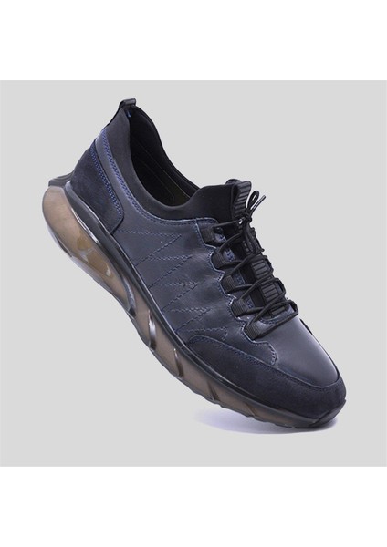Lacivert Erkek Spor Sneaker Air Taban 9743 848