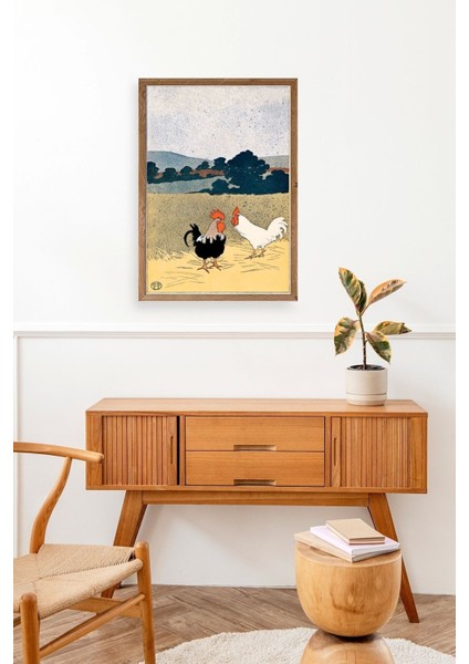 Edward Penfield Ahşap Çerçeveli Tablo modelleri