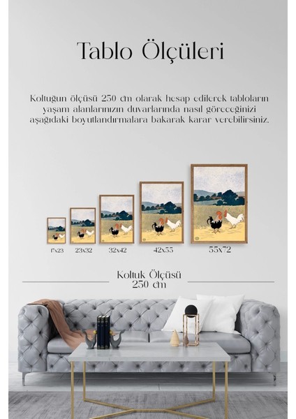 Edward Penfield Ahşap Çerçeveli Tablo indirimleri