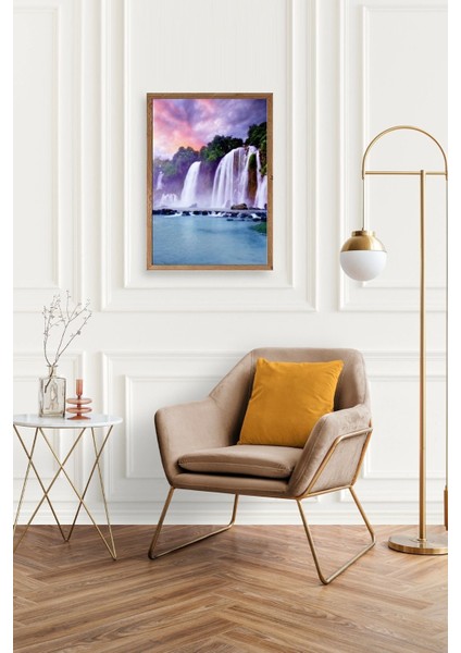 Manzara Doğa Ahşap Çerçeveli Tablo fiyatları