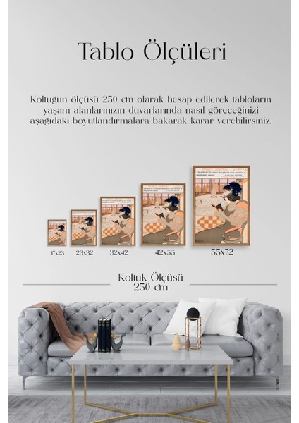 De Feure Ahşap Çerçeveli Tablo indirimleri