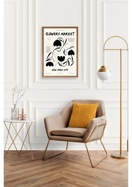 Çiçek Ahşap Çerçeveli Tablo fiyatları