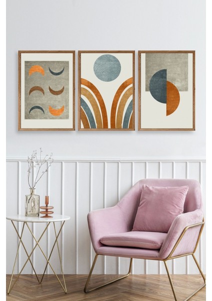 Soyut Ahşap Çerçeveli Tablo fiyatları