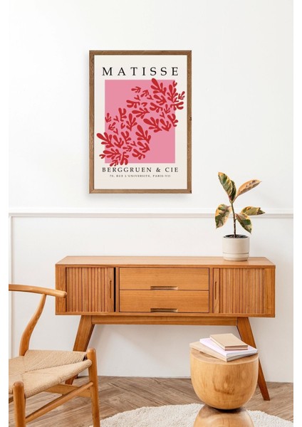 Çiçek Ahşap Çerçeveli Tablo modelleri