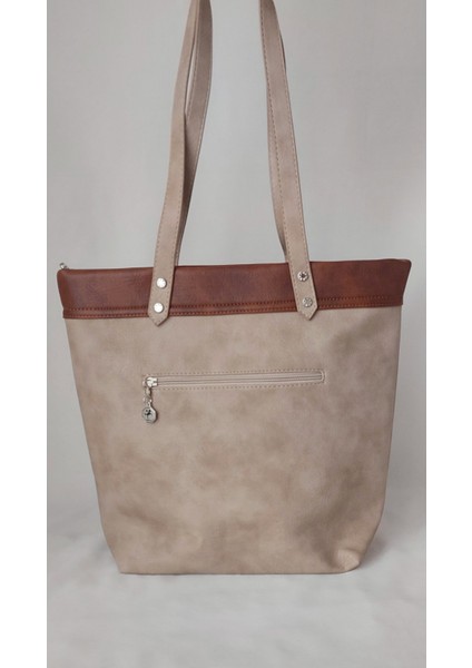 020701169 Model Nas Bag Vizon - Taba Renk Omuz Çantası modelleri