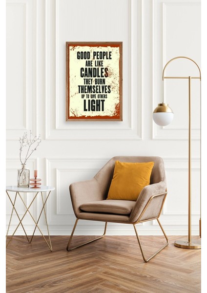 Motto Ahşap Çerçeveli Tablo fiyatları