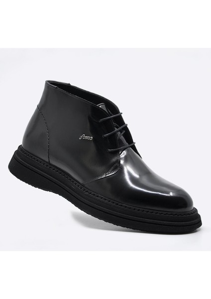 Rugan Deri Eva Taban Erkek Bot Siyah 3161 100