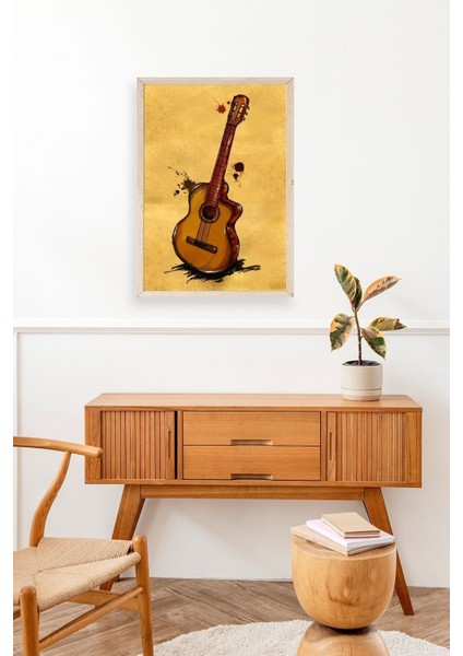 Keman Ahşap Çerçeveli Tablo modelleri