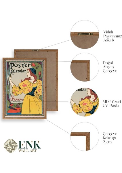 L. Prang Ahşap Çerçeveli Tablo fırsatları