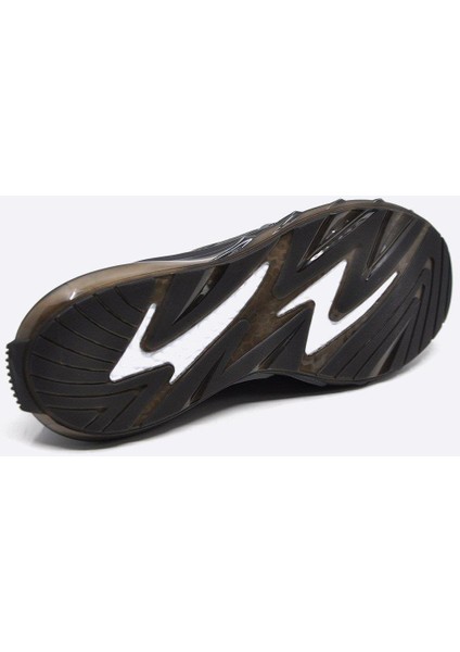 Hakiki Deri Sneaker Erkek Ayakkabı Siyah 9871 100