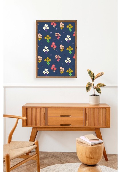 Çiçek Ahşap Çerçeveli Tablo fiyatları