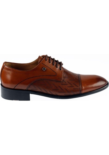 Bağcıklı Taba Hakiki Deri Erkek Klasik Ayakkabı 9593 875
