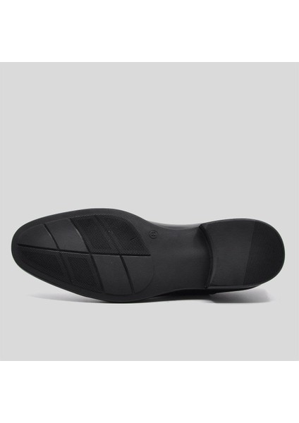 Siyah Klasik Erkek Ayakkabı Kauçuk 2805 46