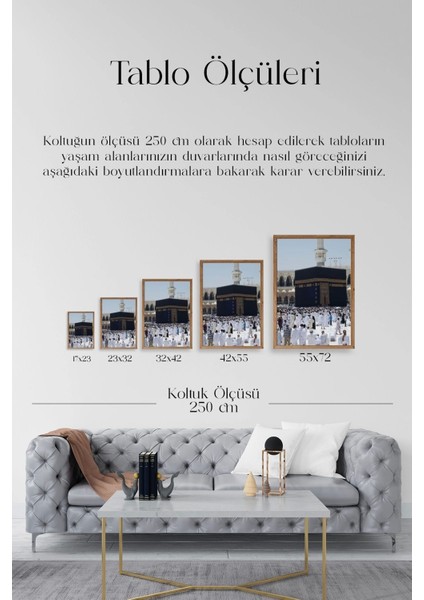 Kabe Ahşap Çerçeveli Tablo indirimleri