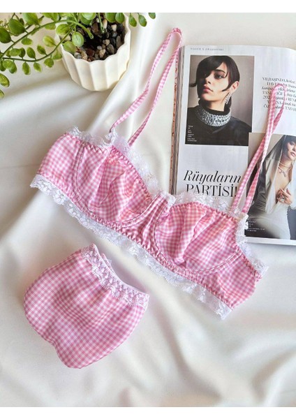 Balenli Saten Sütyen Takımı fiyatları