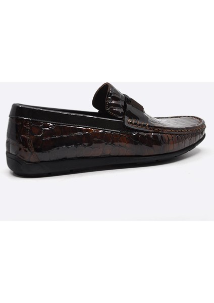 Kahve Hakiki Deri Erkek Loafer - Rok Ayakkabı 2094 586 851 fırsatları