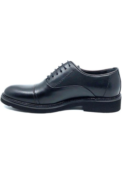 Hakiki Deri Siyah Erkek Ayakkabı 1070 46 42 modelleri