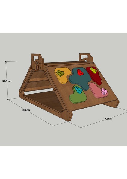 Ahşap Tırmanma Üçgeni