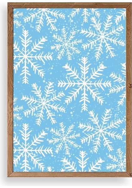 Kartopu Ahşap Çerçeveli Tablo