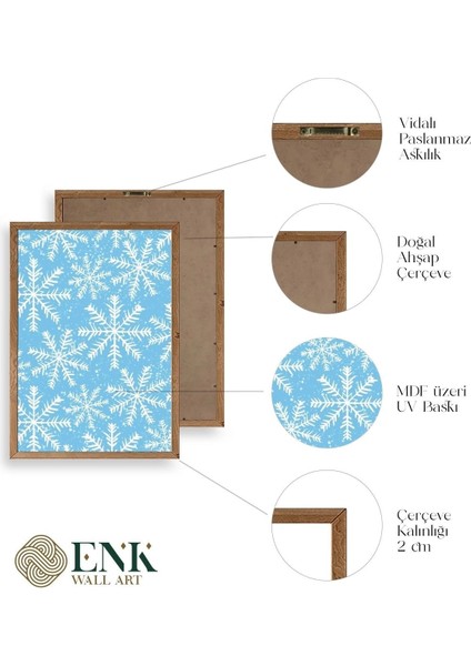 Kartopu Ahşap Çerçeveli Tablo fırsatları