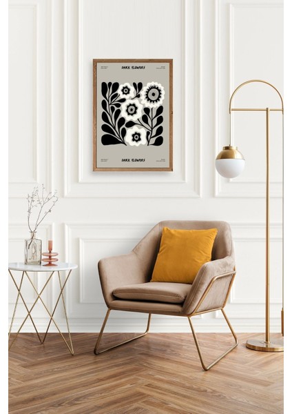 Çiçek Ahşap Çerçeveli Tablo fiyatları