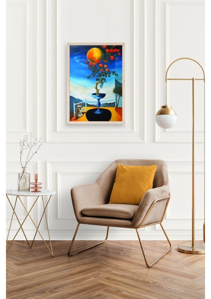 Gül Ahşap Çerçeveli Tablo fiyatları