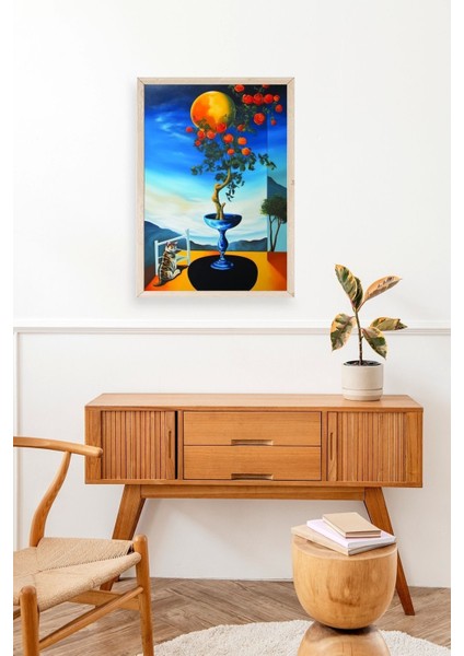 Gül Ahşap Çerçeveli Tablo modelleri