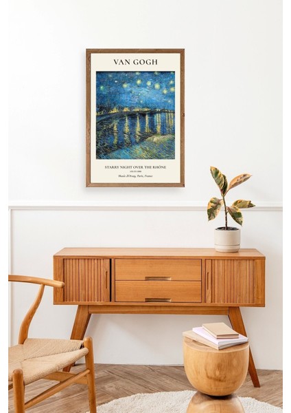 Van Gogh Ahşap Çerçeveli Tablo modelleri