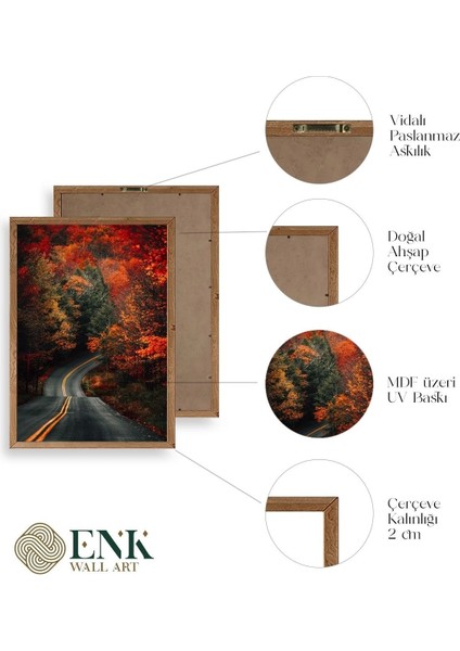 Manzara Ahşap Çerçeveli Tablo fırsatları