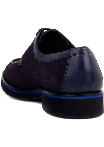 Bağcıklı Lacivert Nubuk Erkek Günlük Ayakkabı 9600 49 44 fırsatları