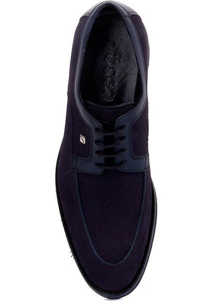 Bağcıklı Lacivert Nubuk Erkek Günlük Ayakkabı 9600 49 44 indirimleri