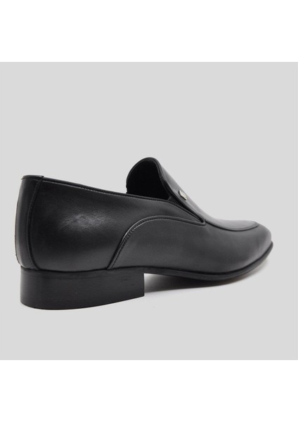 Hakiki Deri Erkek Klasik Ayakkabı Siyah 9794 100