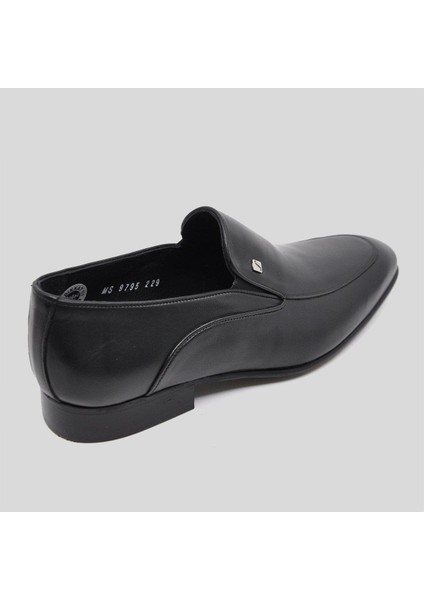 Hakiki Deri Erkek Klasik Ayakkabı Siyah 9794 100