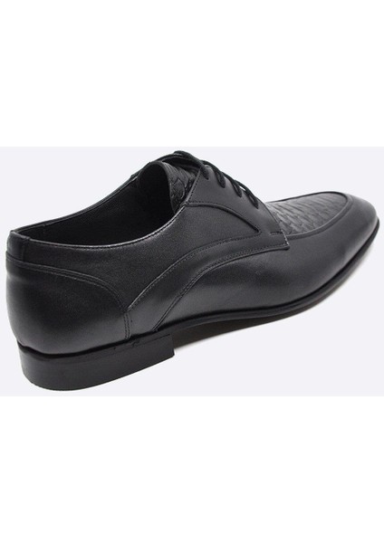 Hakiki Deri Klasik Erkek Ayakkabı Siyah 9851 100