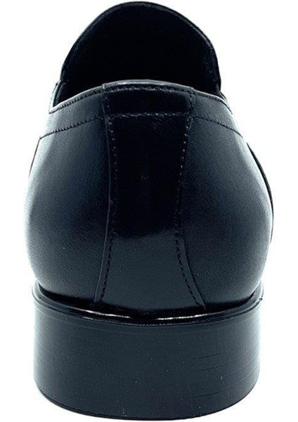 Siyah Hakiki Deri Klasik Erkek Ayakkabı 3015-3 46