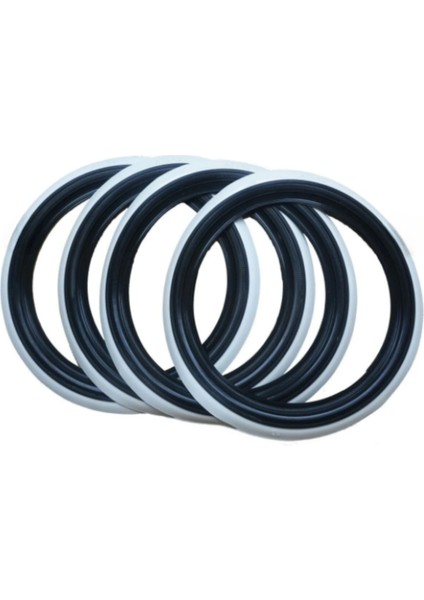 Lastik Yanak 15 Jant Siyah Beyaz 4’lü Takım Çift Renk Yanak modelleri