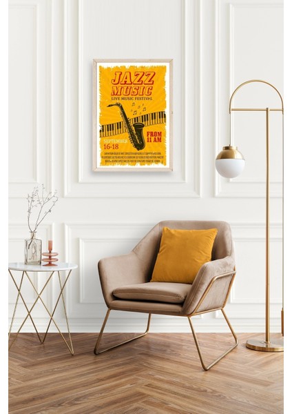 Jazz Ahşap Çerçeveli Tablo modelleri
