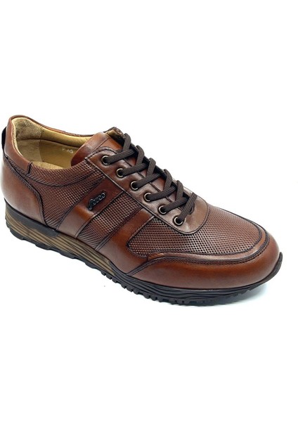 Hakiki Deri Taba Kışlık Sneaker Erkek Ayakkabı 2513 45