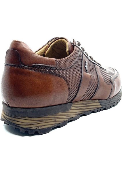 Hakiki Deri Taba Kışlık Sneaker Erkek Ayakkabı 2513 45