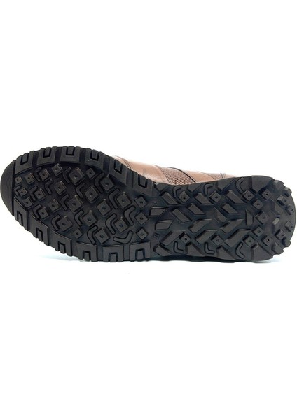 Hakiki Deri Taba Kışlık Sneaker Erkek Ayakkabı 2513 45