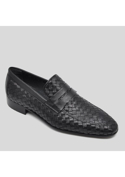 Özel Örgülü Klasik Erkek Ayakkabı 2090 795 Siyah fiyatları