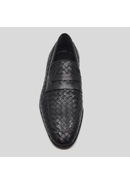 Özel Örgülü Klasik Erkek Ayakkabı 2090 795 Siyah indirimleri