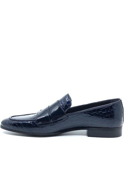 Lacivert Rugan Klasik Erkek Ayakkabı 2520 119 848 fırsatları