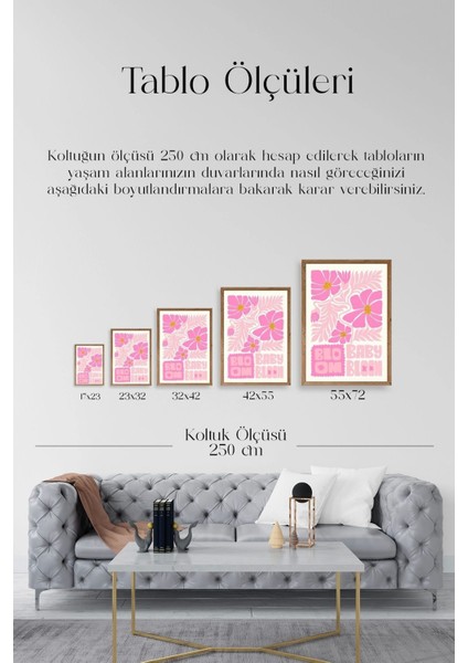 Çiçek Ahşap Çerçeveli Tablo indirimleri