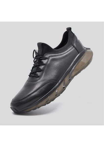 Siyah Erkek Spor Sneaker Ayakkabı Air Taban 9740 430