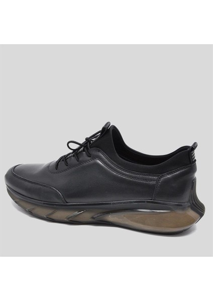 Siyah Erkek Spor Sneaker Ayakkabı Air Taban 9740 430