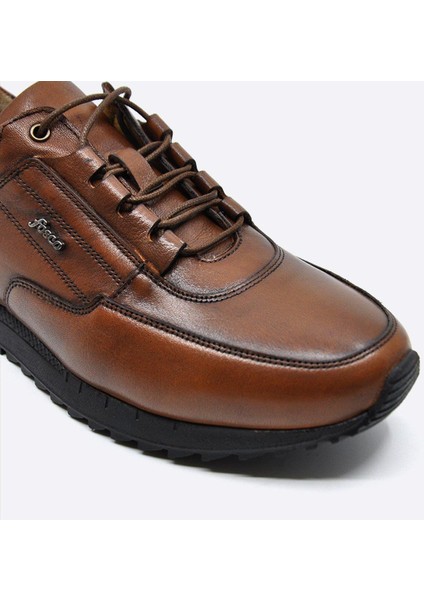 Hakiki Deri Taba Sneaker Erkek Ayakkabı 2773 686