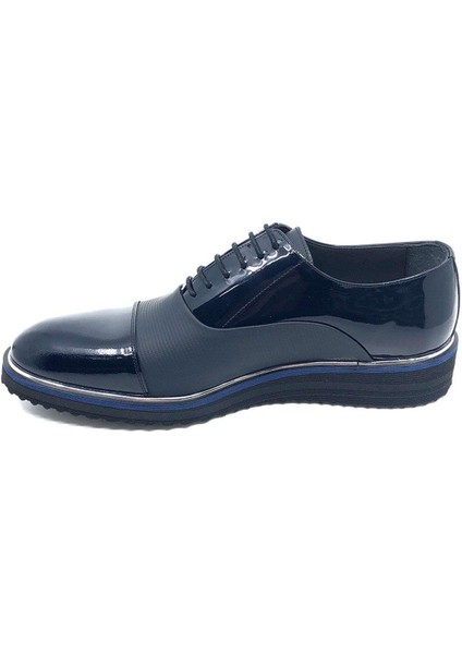 Lacivert Rugan Bağcıklı Erkek Ayakkabı 1566 848 711 modelleri